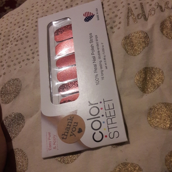 Color Street Other - 2/$20 color street nails delhi delight henna black Color Street Other - 2/$20 color street nails delhi delight henna black